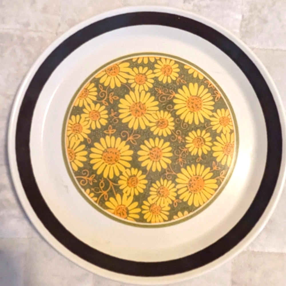 Yellow Daisy Vintage Mikasa Studio Kraft Plate Wall Decor 🌼